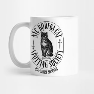 Bodega Cat Spotting Society Mug